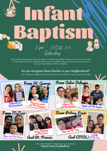 Infant Baptism- 17 Oct 2020