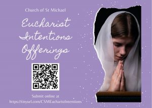 Eucharist Intentions Offerings