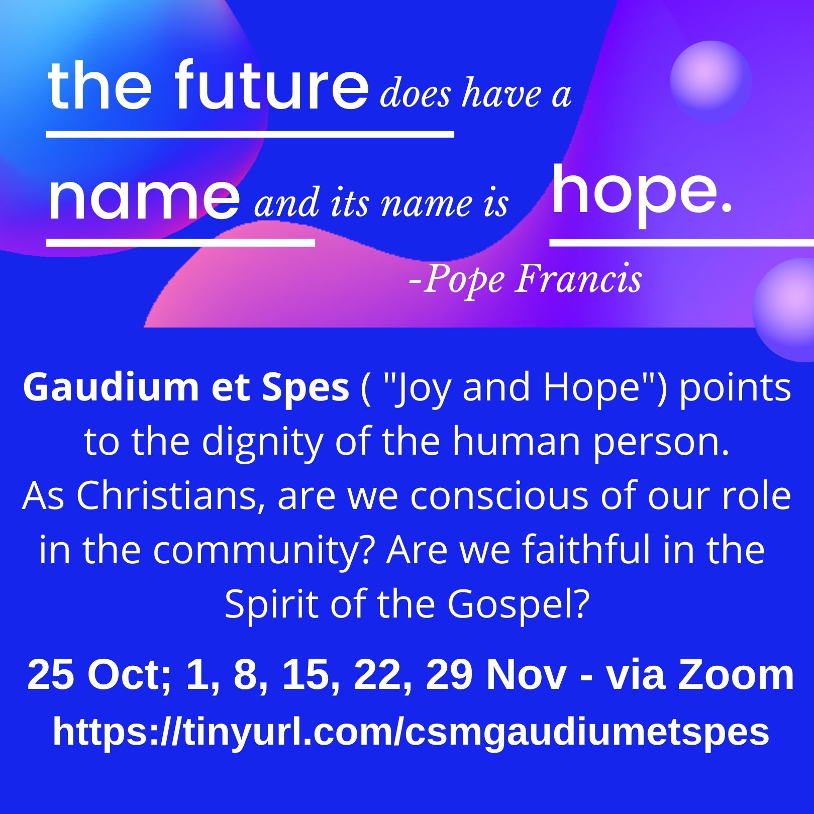 Gaudium Et Spes (Joy And Hope) – The Dignity Of Marriage