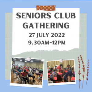 Seniors Club Gathering