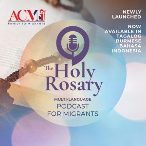 Holy Rosary Podcast for Migrants - Social media