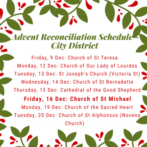 Advent Recon Schedule