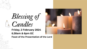 Blessing of Candles 2024