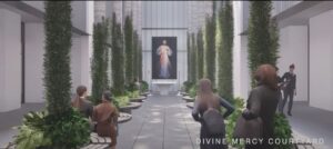 Divine mercy courtyard