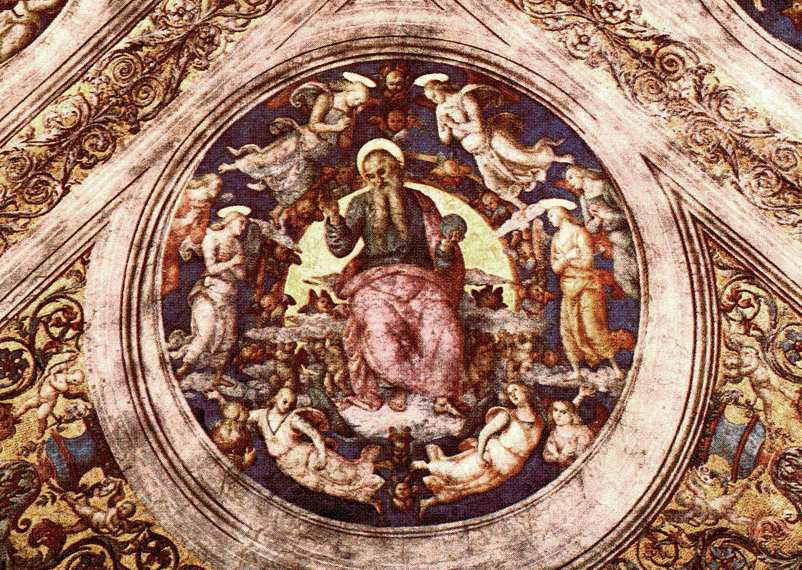God the Creator by Perugino Pietro