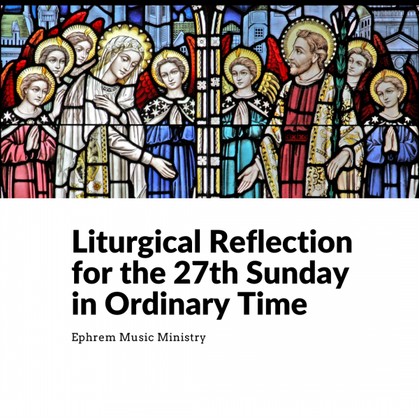 Liturgical Reflection For 27th Sunday In Ordinary Time (Year B ...