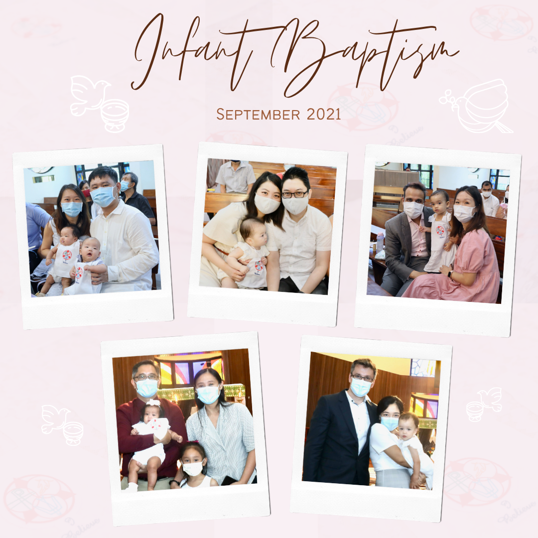 Infant Baptism Photos- September 2021